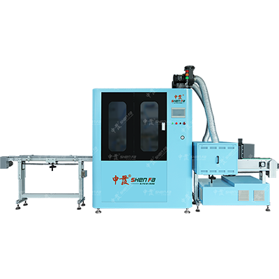 Máquina de impressão servo totalmente automático da tela de seda de máquina de impressão da forma irregular