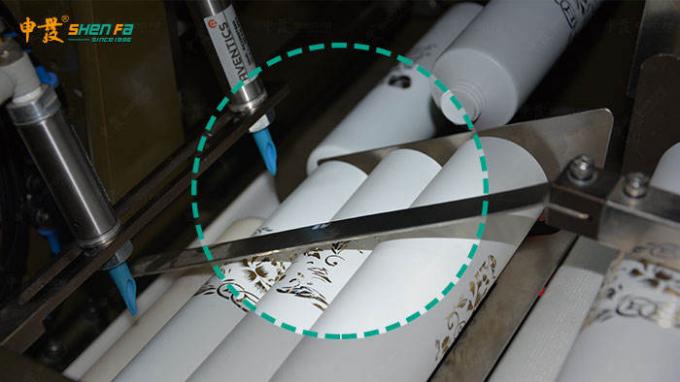 Máquina de impressão cosmética da tela de Full Automatic Silk da impressora do tubo para os tubos plásticos macios cosméticos