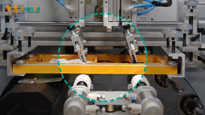 Perfume a máquina de impressão de seda da tela de Fully Auto Servo da impressora da garrafa para a indústria de perfume