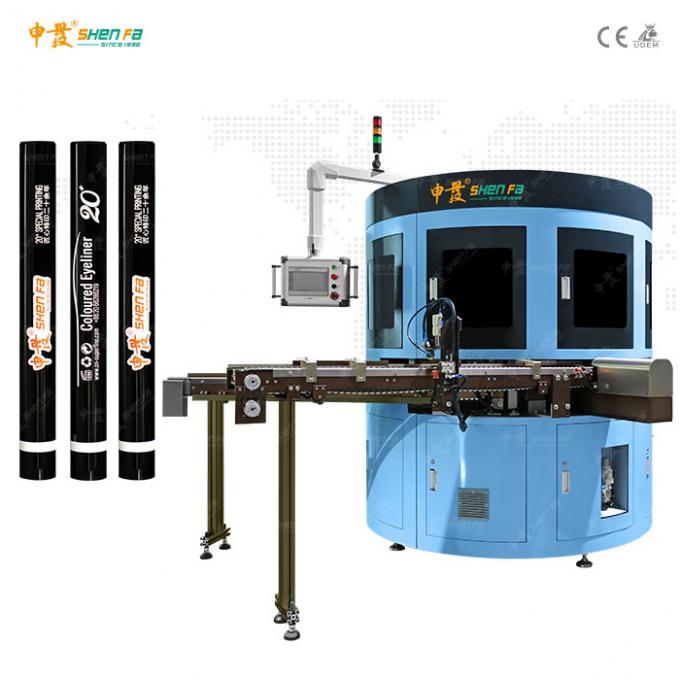 Máquina de impressão totalmente automático de alta velocidade de Pen Pencil Printer Silk Screen para Pen Barrels
