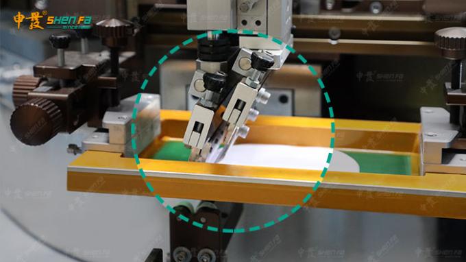 Máquina de impressão totalmente automático de alta velocidade de Pen Pencil Printer Silk Screen para Pen Barrels