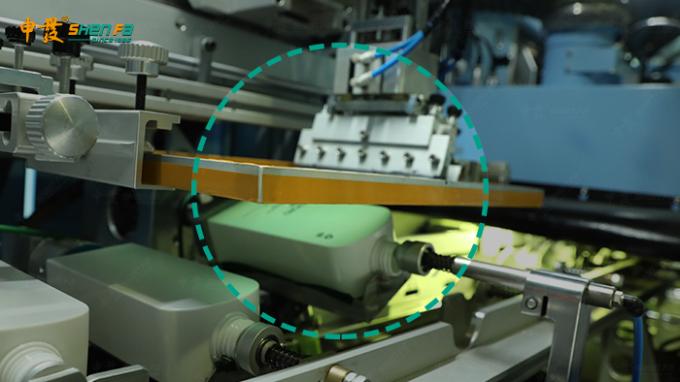 Máquina de impressão plástica automática completa econômica da tela da garrafa do animal de estimação da impressora da tela da garrafa