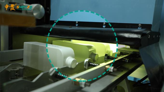 Máquina de impressão plástica automática completa econômica da tela da garrafa do animal de estimação da impressora da tela da garrafa