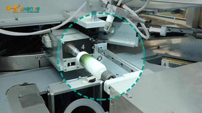 Máquina de impressão totalmente automático de alta velocidade de Pen Pencil Printer Silk Screen para Pen Barrels