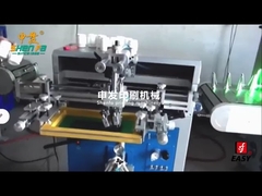 Semi automatic screen printing production lines for plastic bottle