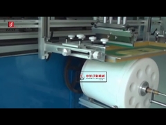 Semi automatic plastic bucket screen printing machine