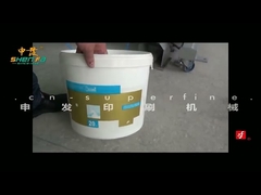 Semi Auto 110V UV Ink Bucket Screen Printing Machine