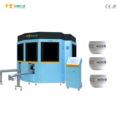 Máquina de impressão automática da tela da cor 45KW 4 para garrafas do animal de estimação