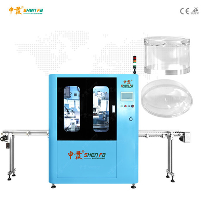 Máquina de carimbo quente do único servo automático da cor para produtos das formas irregulares