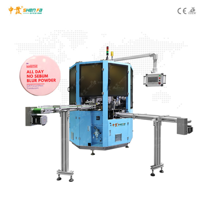1 máquina de impressão automática da tela da cor para os produtos 7KW da superfície plana
