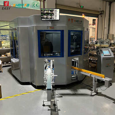 Máquina de estampagem a quente 3 cores para cosméticos frascos