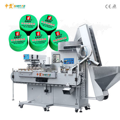 220V 130pcs/Min Auto Pad Printing Machine para o tampão da água